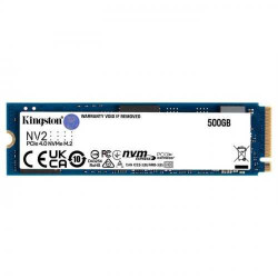 Kingston 500GB M.2 22x80mm PCIe 4.0 NVMe SSD SNV2S/500G