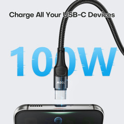 Asometech 100W USB type C USB C kablo PD hızlı şarj şarj kablosu veri kablosu için Macbook Samsung Huawei Xiaomi tip-c USB C kablo 1M