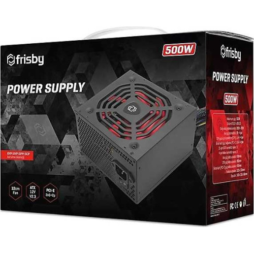 FRISBY FR-PS50F12B 500W 120MM FAN Güç Kaynak