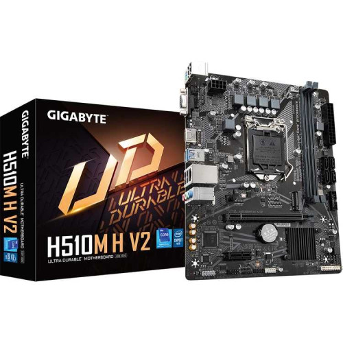 Gigabyte H510M H V2 Intel H470 3200 MHz DDR4 Soket 1200 mATX Anakart