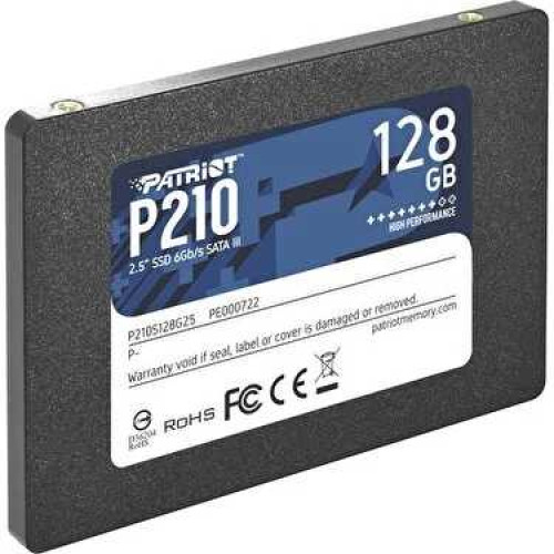 Patriot P210 P210S128G25 2.5" 128 GB 450-350 Mb/S SATA 3 7mm SSD