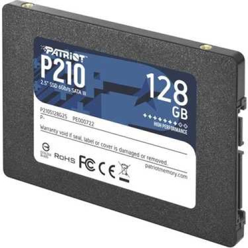 Patriot P210 P210S128G25 2.5" 128 GB 450-350 Mb/S SATA 3 7mm SSD