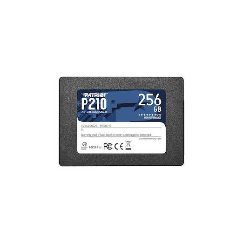 Patriot P210 P210S256G25 2.5" 256 GB  Sata 3 500-400 Mb/s 7mm SSD