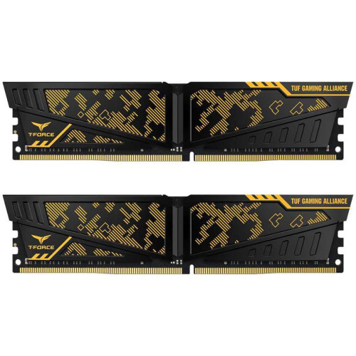 Team T-Force Vulcan TUF Gaming Alliance 16GB (2x8GB) DDR4 3200MHz CL16 Oyun Bellek