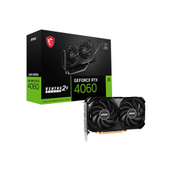 MSI GeForce RTX 4060 VENTUS 2X BLACK 8G OC GDDR6 128Bit DX12 DLSS 3 Gaming (Oyuncu) Ekran Kartı